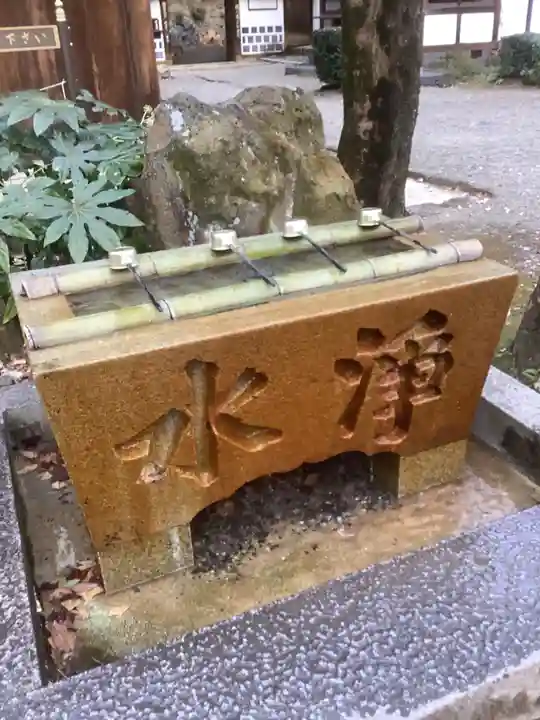 定光寺の手水舎