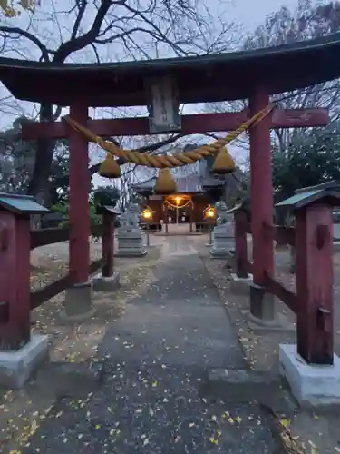 奈良神社の鳥居