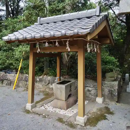 有明温泉神社の手水舎