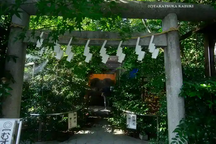 川越熊野神社の鳥居