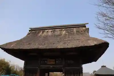 永福寺　童子堂の山門・神門