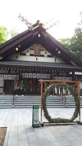 新琴似神社の本殿