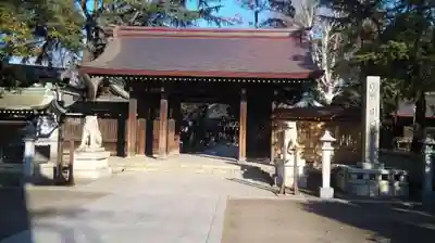 川口神社の山門・神門