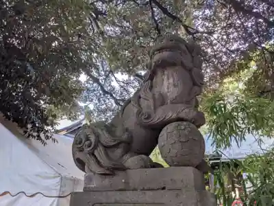 太子堂八幡神社の狛犬