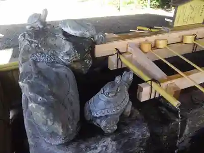 櫻木神社の手水舎