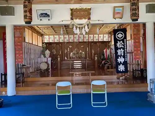 砂原稲荷神社の本殿