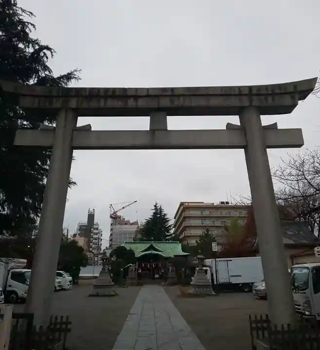玉姫稲荷神社の鳥居
