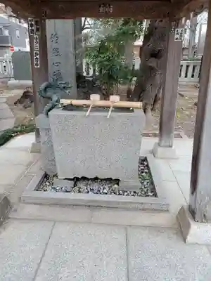氷川神社の手水舎