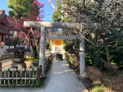 蒲田八幡神社の鳥居