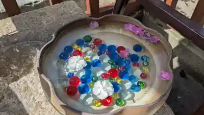 櫟原神社の手水舎