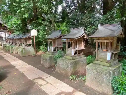 大宝八幡宮の末社