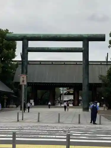 靖國神社の鳥居