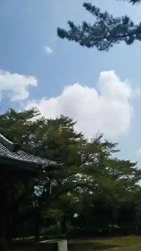 須影八幡神社の景色