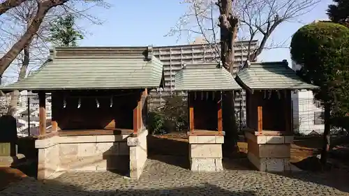 諏訪神社の末社・摂社