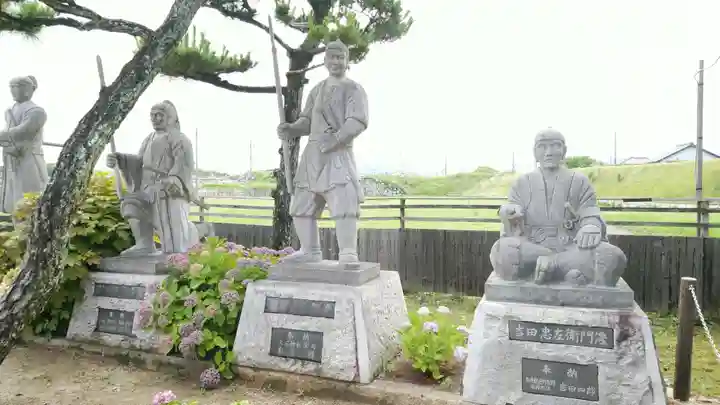 赤穂大石神社の像