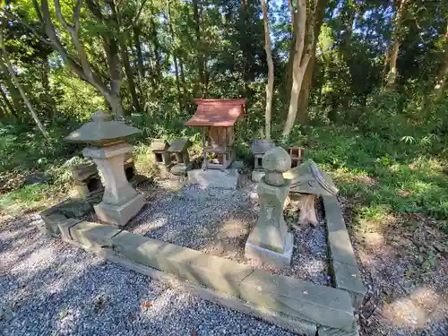 阿久津「田村神社」（郡山市阿久津町）旧社名：伊豆箱根三嶋三社の末社