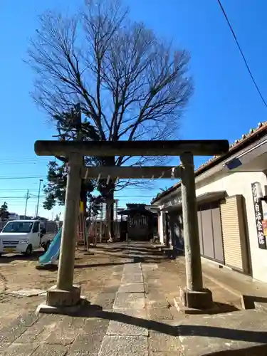 三峯神社の鳥居