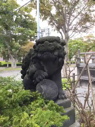 函館水天宮の狛犬