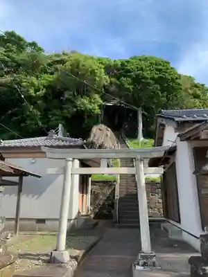 真浦神社の鳥居