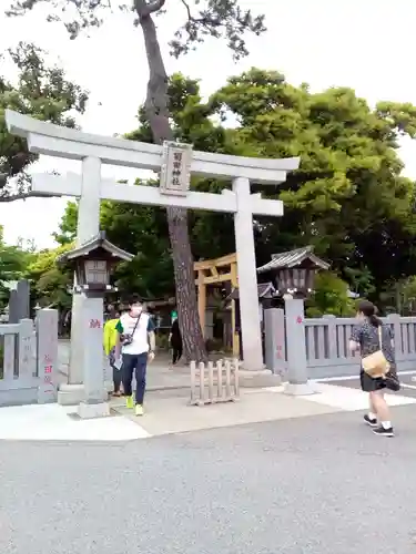 菊田神社の鳥居