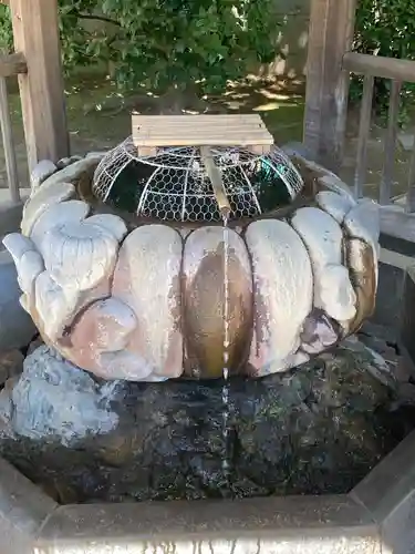 五條天神社の手水舎