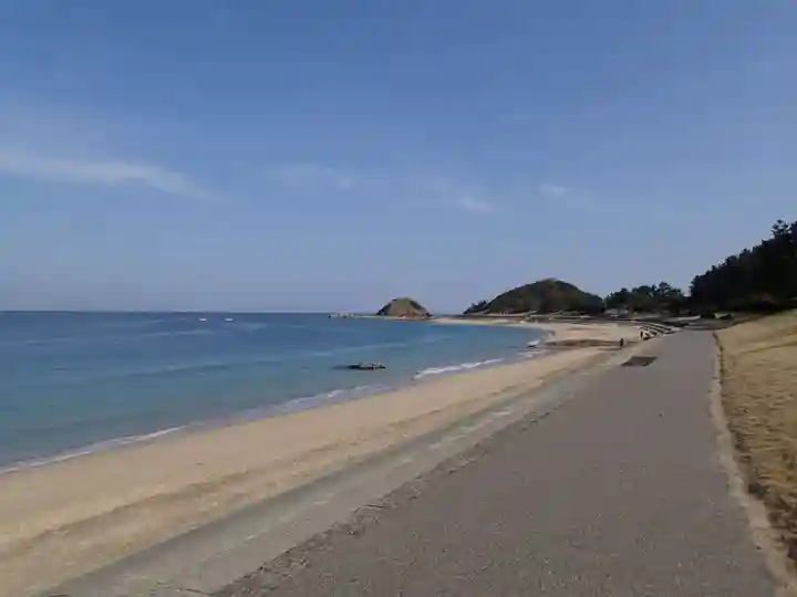 沖津宮(志賀海神社摂社)の景色