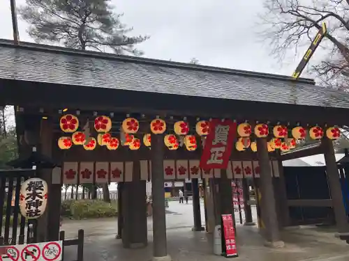 櫻木神社の山門・神門
