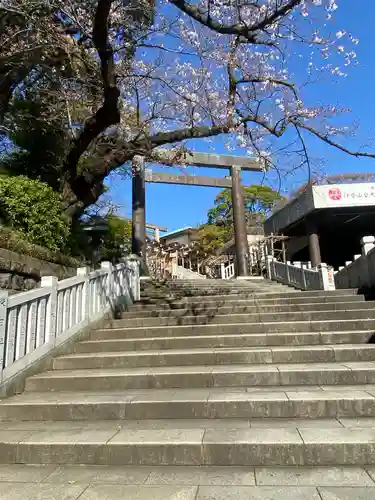 伊勢山皇大神宮の鳥居