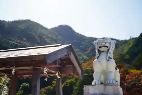 陶山神社の狛犬