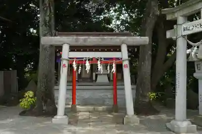 多摩川浅間神社の鳥居