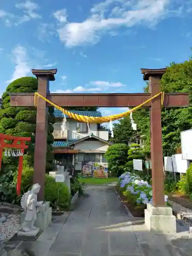 水宮神社の鳥居