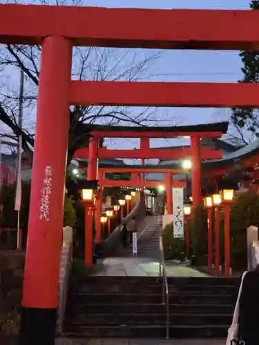 三光稲荷神社の鳥居