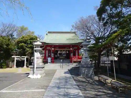 当代島稲荷神社の本殿・本堂