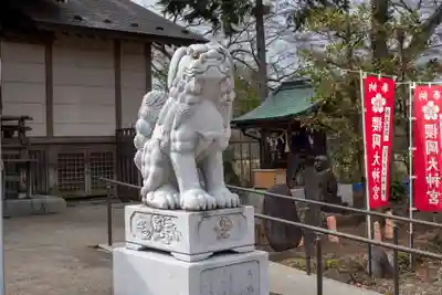 櫻岡大神宮の狛犬