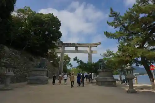 厳島神社の鳥居