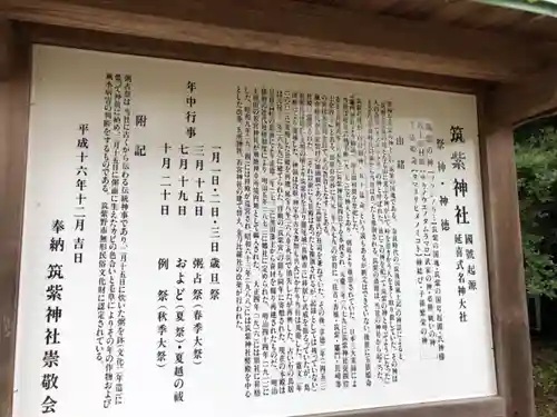 筑紫神社の歴史