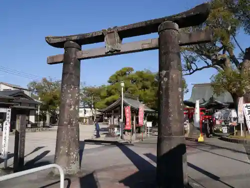 龍造寺八幡宮の鳥居