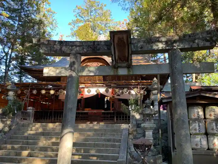 大宮諏訪神社の鳥居