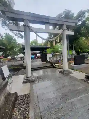 玉村八幡宮の鳥居