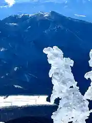 山家神社奥宮の景色