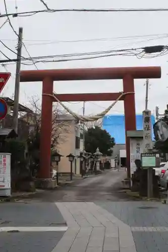 神明宮の鳥居