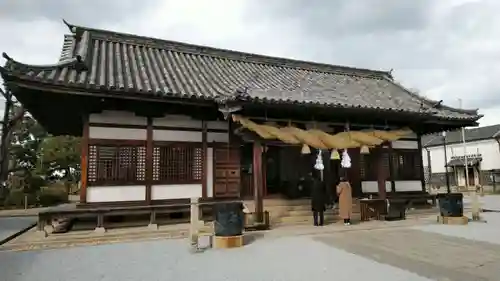 阿智神社の本殿・本堂