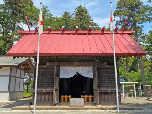 宇都母知神社の本殿・本堂