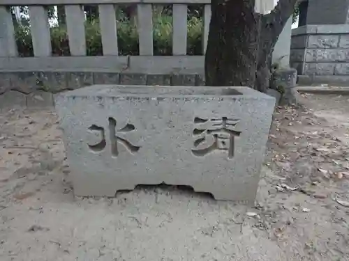 淡洲神社の手水舎