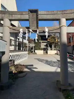 浅間神社の鳥居