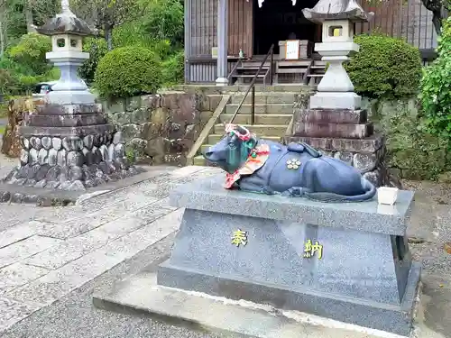 谷崎天神社の狛犬