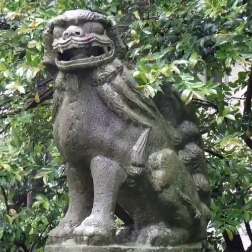 熊野神社の狛犬