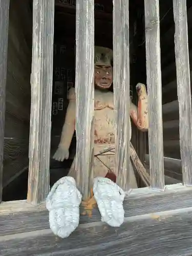 永福寺　童子堂の像