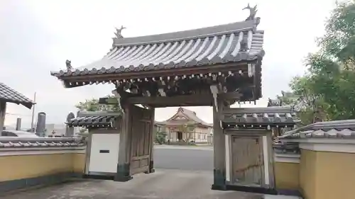 一乗寺の山門