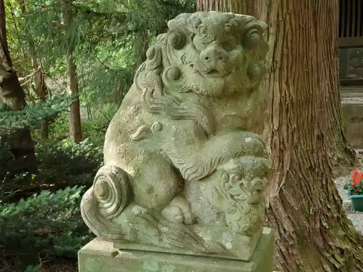 北野天神社の狛犬